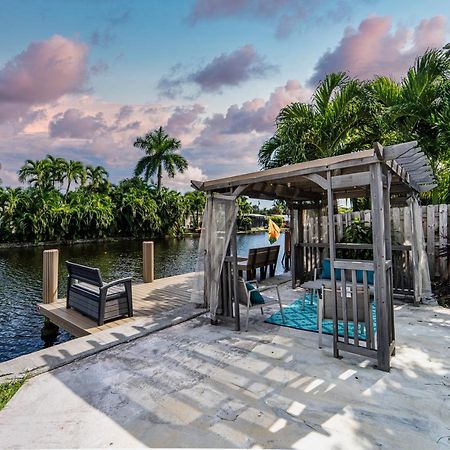 Central Waterfront Villa Salt Wtr Pool Near Beach Fort Lauderdale Extérieur photo