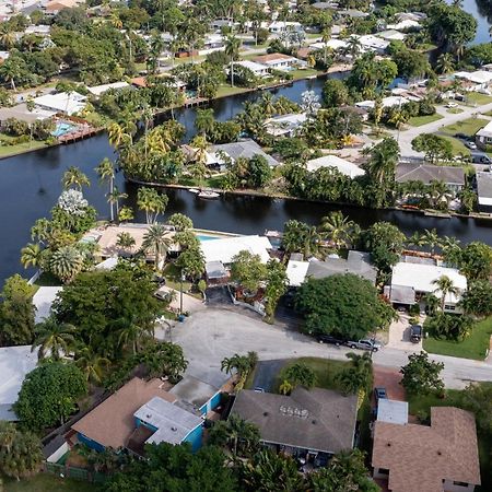 Central Waterfront Villa Salt Wtr Pool Near Beach Fort Lauderdale Extérieur photo