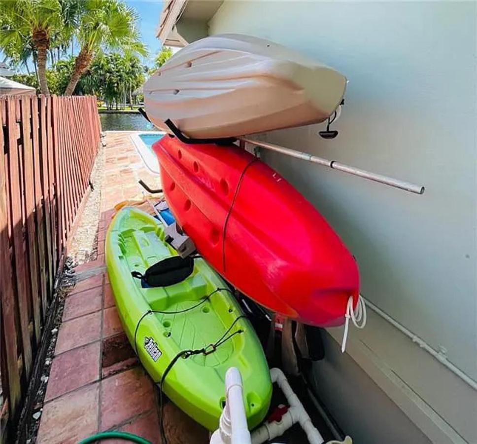 Central Waterfront Villa Salt Wtr Pool Near Beach Fort Lauderdale Extérieur photo