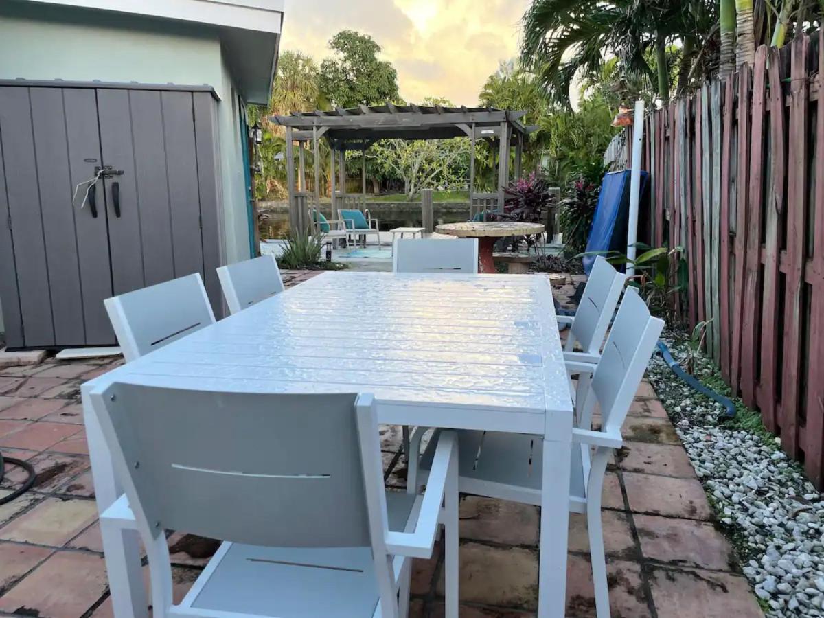 Central Waterfront Villa Salt Wtr Pool Near Beach Fort Lauderdale Extérieur photo